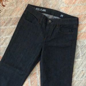 JCrew High Heel Flare Jeans